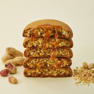 더블레이어 단백쿠키 땅콩카라멜*8개입