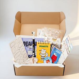 피너츠 학용품 문구 선물 세트 BASIC 굿즈 키트 명언 키링 입학 준비물 입학식