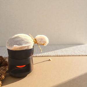 솔란리추얼 허브스팀볼 스팀찜질팩 팔로산토 화이트세이지 프랑킨센스 레진 강화약쑥 블렌드 훈증