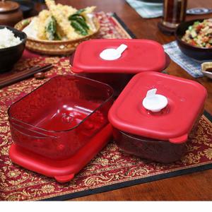 타파웨어 스마트레인지 냉장밥 보관 용기 260ml 3개입 세트