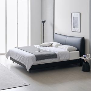 스테디 1800 가죽 호텔식 라지킹 침대 LK 독립 매트리스 포함