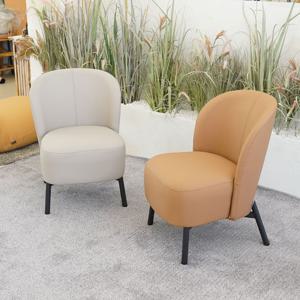 가죽소파 1인 인테리어쇼파 큐티 라운지체어 매장 접견실 카페 침실 거실가구 CS152U