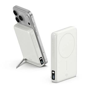 Qi2 25W 맥세이프 초고속 무선 보조배터리 10000mAh QB610 화이트