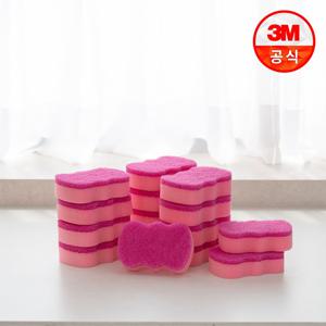 제로스크래치 스펀지 수세미 2+1입 5개(총 15입)