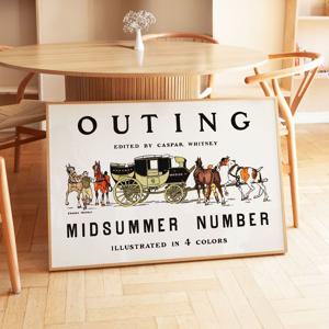 2026 말 풍수 그림 액자 인테리어 포스터 - 여정