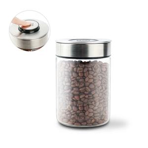 누보 원터치 밀폐용기 700ml 커피 원두 보관 캐니스터