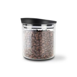 누보 블랙캡 밀폐용기 500ml 커피 원두 보관 캐니스터