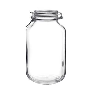 보르미올리 피도 유리 밀폐용기(투명) 4,000ml 원두보관용기
