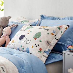 우디 모달 쥬라기 베개커버 공룡 사계절 침구 4060