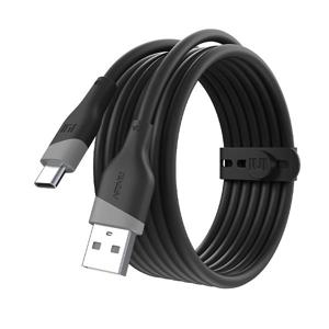 실키 USB C타입 고속충전 케이블 50cm 블랙