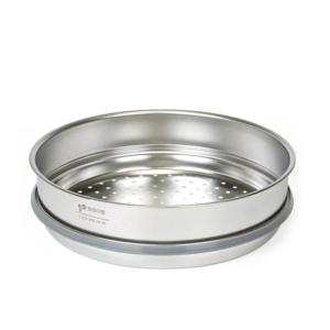 키친아트 스텐304 무연마제 냄비 찜기 찜솥 스티머 26cm