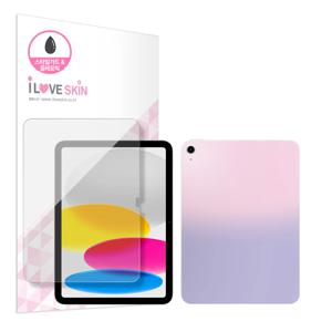 아이패드 11세대 A16 디자인스킨 액정보호필름+부착액 후면 측면 카메라
