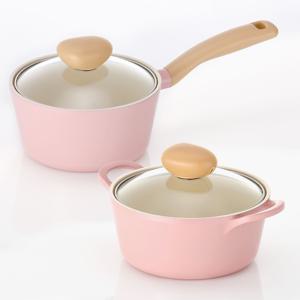 레트로 2종 세라믹 냄비세트