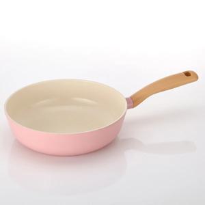 레트로 IH 인덕션 궁중팬 웍 26cm (핑크)