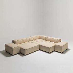 로힘 코너형 전동슬라이딩 쇼파 리클라이너 모션 침대형 넓은 모듈 확장형 1개 1000