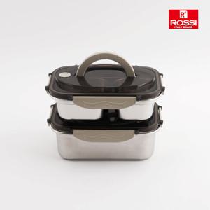 렌지스텐 칸칸 무연마제 전자렌지사용 밀폐용기 2종세트