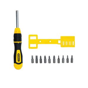 68-010 10WAY 라쳇 드라이버 세트 10종 일자 별 십자드라이버 조립공구