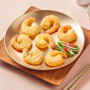 노릇노릇 철판에 부쳐낸 새우전 500g 1개