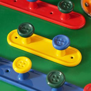 [해외] 감성 모던 세라믹 단추 벽옷걸이 도어 행거 모자 가방 걸이 2구 2colors