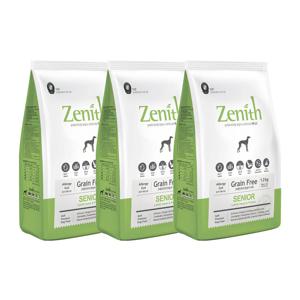 강아지사료 스몰브리드 그레인프리 소프트 반습식 노견 제니스 시니어 1.2kg x 3봉