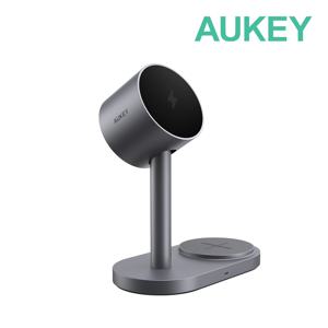아오키 맥퓨전 2X 25W Qi2.2 맥세이프 2in1 듀얼 초고속 무선충전기