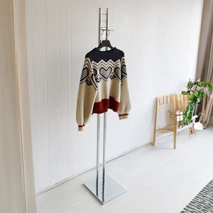 엘렌 국산 크롬 옷가게 진열용 폴대 사다리폴 행거 옷걸이 디스플레이 헹거 의류 매장용