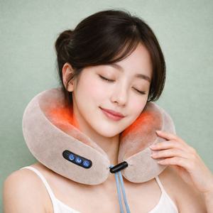 루나넥 목마사지기 어깨안마기 목베개 승모근 여행용 목쿠션 기내용 목안마기 종아리 다리