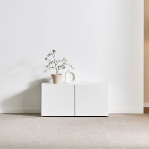 미니 800 1단 낮은 다용도 주방 거실 수납장 티비다이