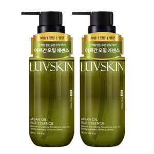 루브스킨 아르간오일 헤어에센스(화이트머스크향) 100ml x 2개