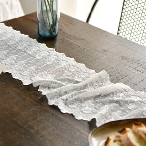 스칼렛 플라워 레이스 테이블러너 3size