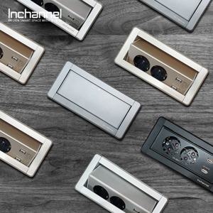 카페 싱크대 아일랜드식탁 가구매입 회전형 빌트인콘센트 2구 4colors