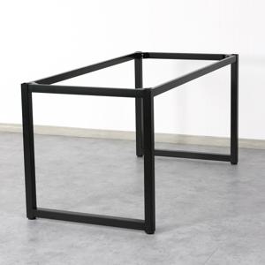 MK15090 블랙분체 40각철제 W1500  x  D900 책상용발통