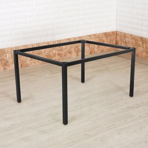 T130100b 높이700 40각 블랙 책상용다리 1300 x 1000