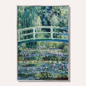 클로드 모네 수련 연못 다리 미술작품 인테리어 포스터 명화 그림 액자 / OCM002-OG