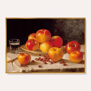 존 F 프란시스 사과와 밤 명화 그림 액자 풍수지리 인테리어 포스터 / JFF001-OG