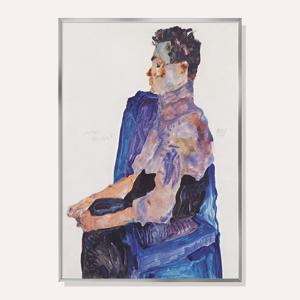 에곤 실레 안톤페슈카의 초상화 명화 그림 인테리어 포스터 / SMAA-EGS002-OG