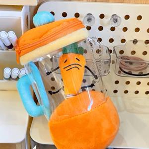 빙글 회전하는 당근믹서기인형 키링 가방키링 가방참장식 열쇠고리