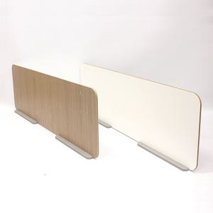 고야 화이트+무늬목 책상파티션 900 공부방 사무실 공간분리 인테리어 칸막이