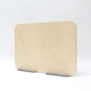 고야 자작원목 책상파티션 900 내추럴 원목 공부방 사무실 공간분리 인테리어 칸막이