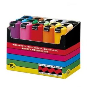 유니 포스카 8K 15색 마카 세트 디자인 마커 펜