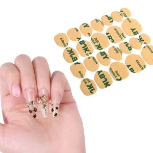 초강력 네일팁 양면 테이프 실리콘 젤타입 인조손톱 패디 글루스티커 수제팁 접착제 재료