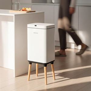 자동 센서 휴지통 20L 스마트 기저귀 쓰레기통 (다리 증정)