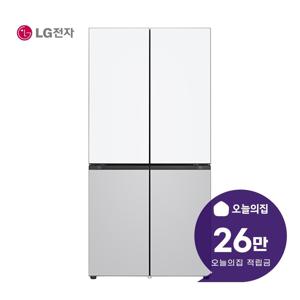 [렌탈] 디오스 AI 오브제컬렉션 Fit & Max 냉장고 609L M616MQR0M1