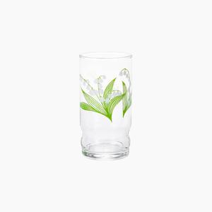 레트로 유리 텀블러 270ml, Lily of the Valley
