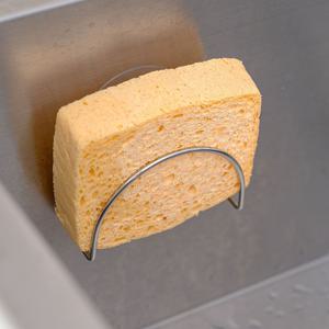 스텐 싱크대 물빠짐 수세미 거치대 흡착식 걸이