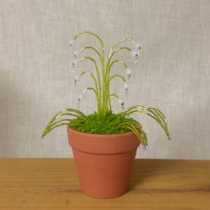 오늘의집 한정 은방울꽃 ver.1 자체제작 인테리어 조화 비즈식물 (DIY/완제품)