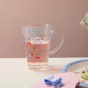 로맨틱체리 아크릴 도트컵 340ML