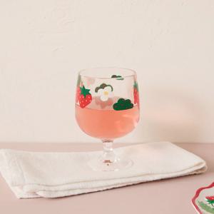 스트로베리빌리지 아크릴 미니 고블렛컵 260ML