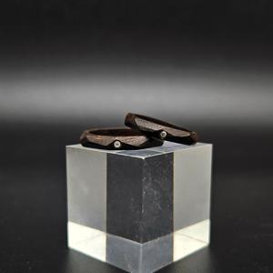 대나무반지 / 슬림 다각 우드링 / 액운쫓는 나무반지 방수원목반지 소원성취 행운 행복