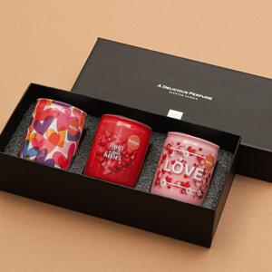 데코 글라스 향초 3종 선물세트(쇼핑백)